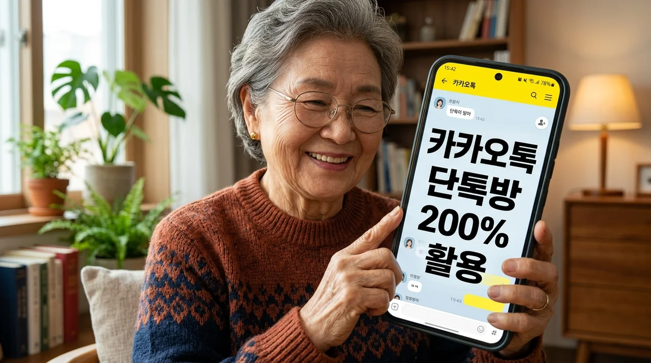 70대 부모님도 스마트하게! 카카오톡 단톡방 200% 활용 마스터 가이드