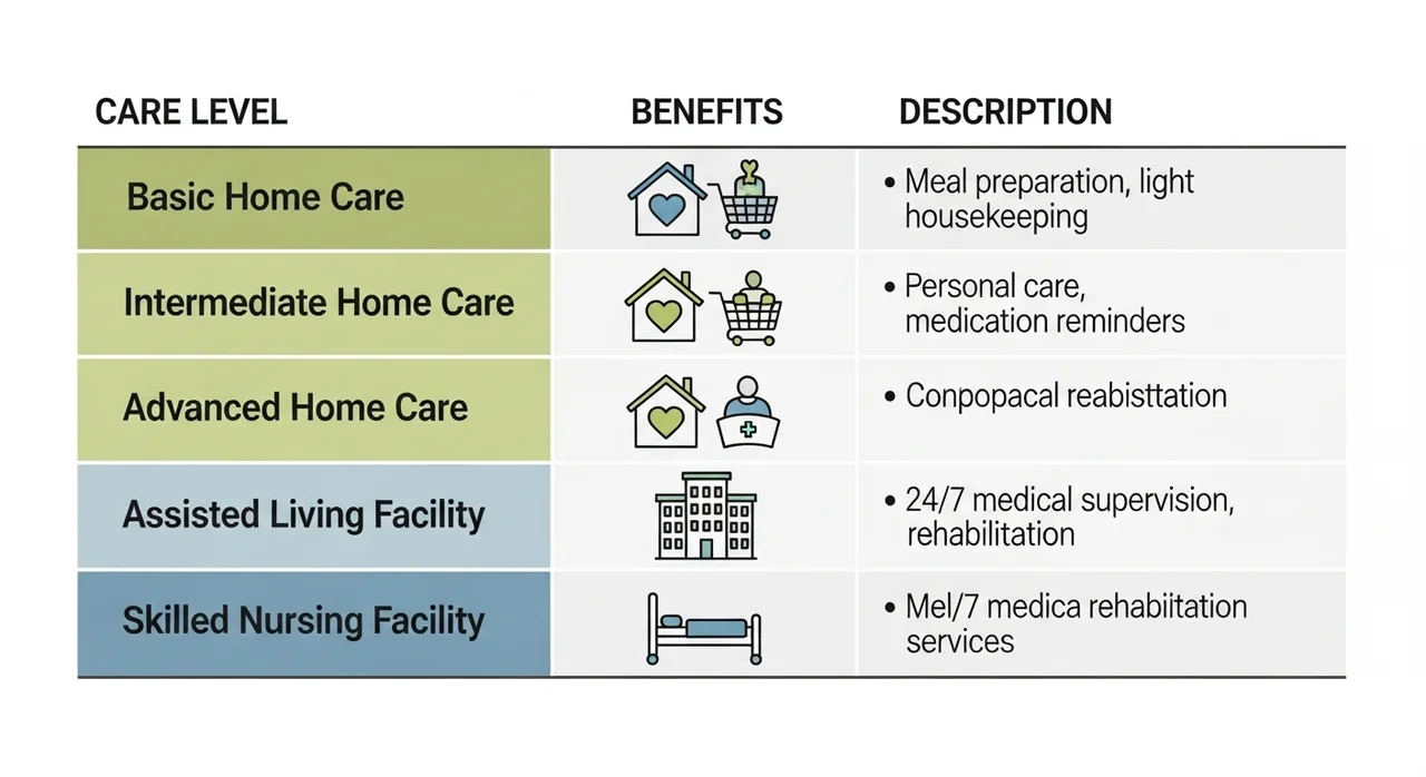 치매 어르신을 위한 장기요양등급과 혜택 비교