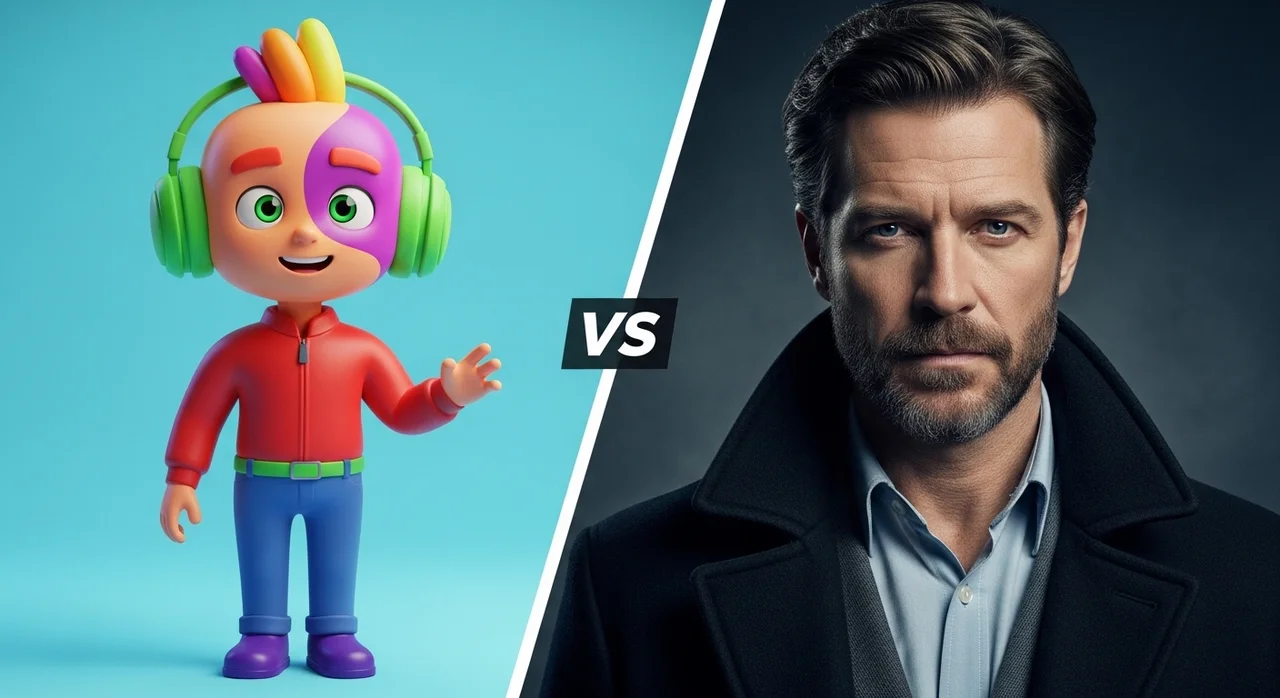 장르별 맞춤 선택: 애니메이션 vs 실사 영화