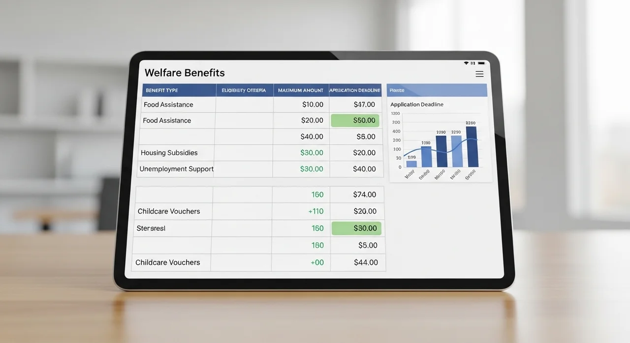 한눈에 보는 장기요양등급 및 혜택 비교