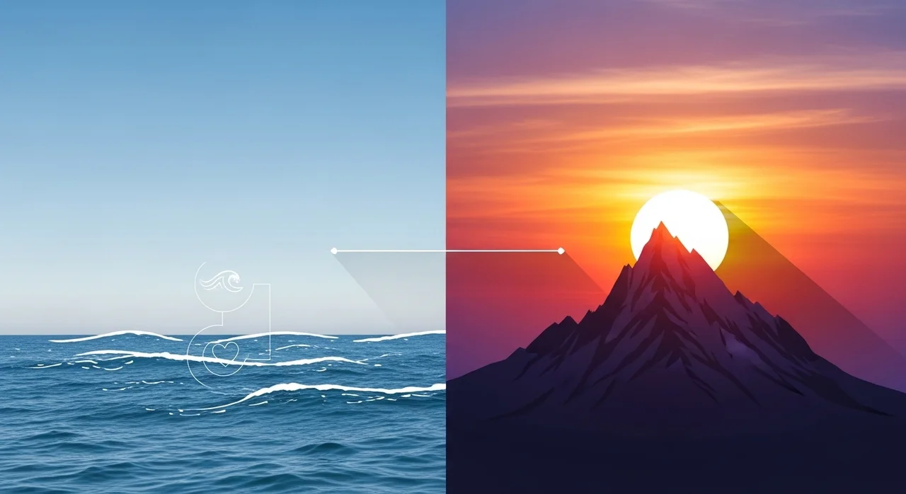 한눈에 비교하는 힐링 vs 감동의 차이점