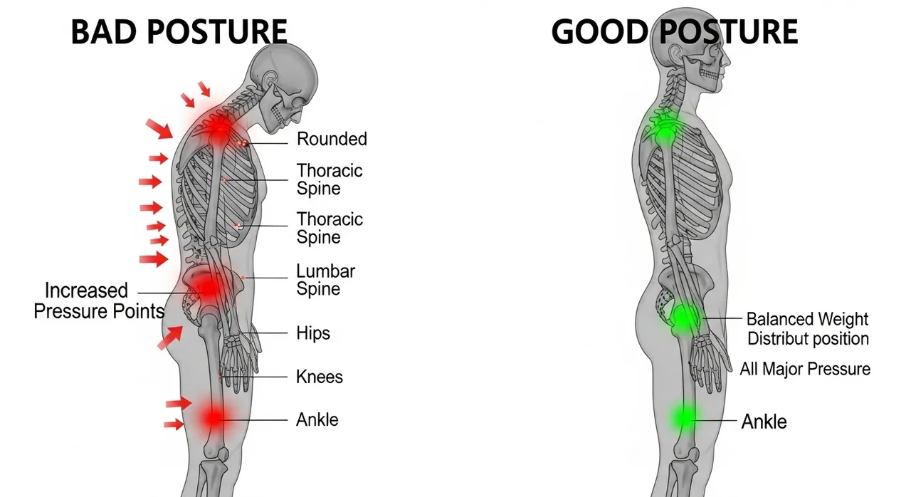 관절을 망치는 나쁜 습관들