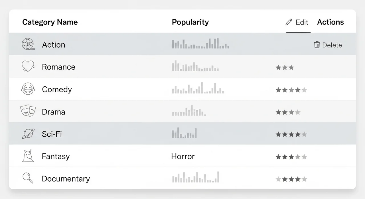 분위기별 힐링영화 추천 카테고리