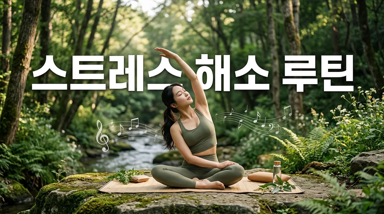 스트레스 해소 루틴: 치유 음악 & 운동으로 일상 활력 되찾기