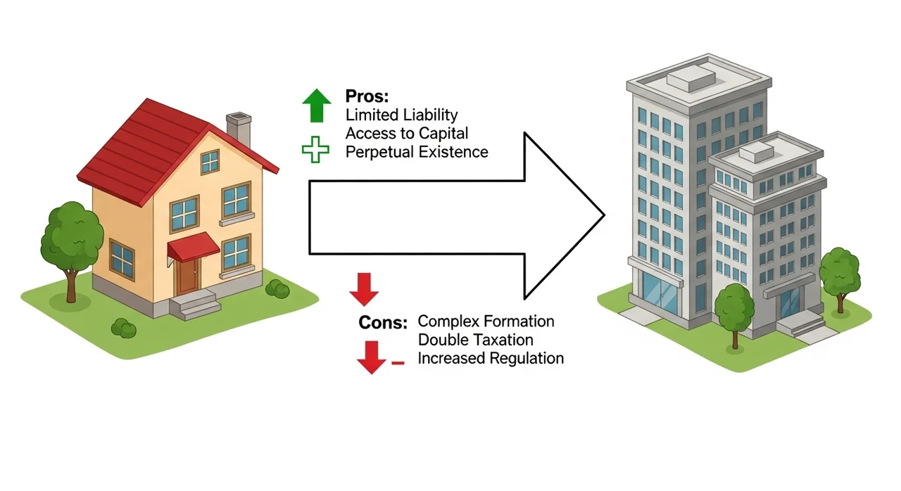 사업자 형태 변경 고려: 법인 전환의 이점과 시기