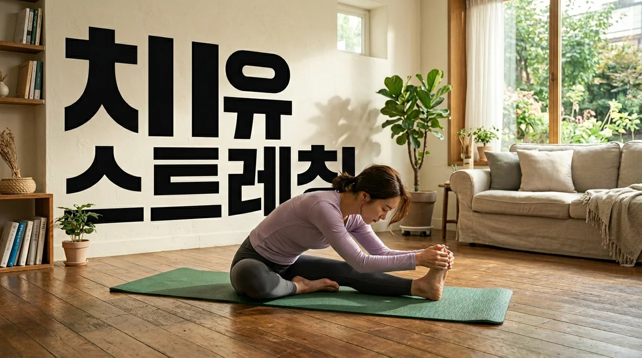몸을 살리는 치유 운동 방법: 집에서 하는 간단한 스트레칭 5가지