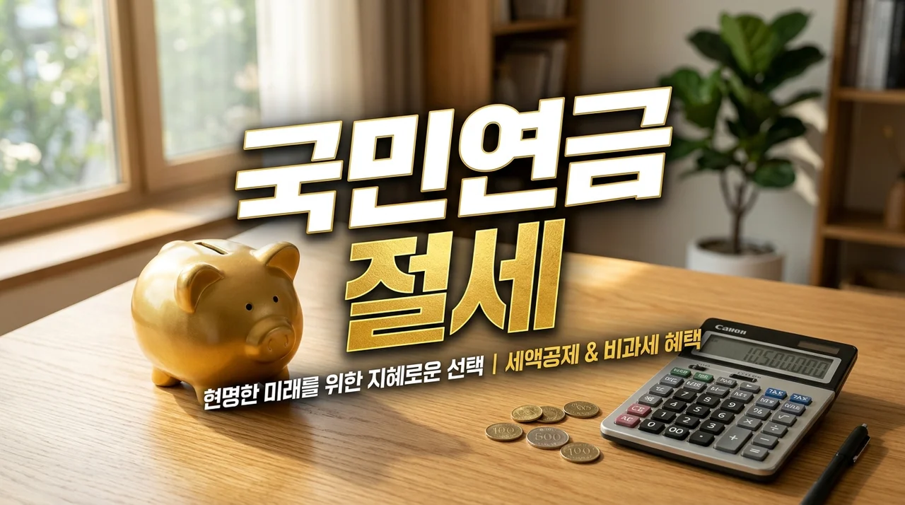 국민연금 절세 포인트: 수령액 늘리고 세금 줄이는 핵심 정리 5가지