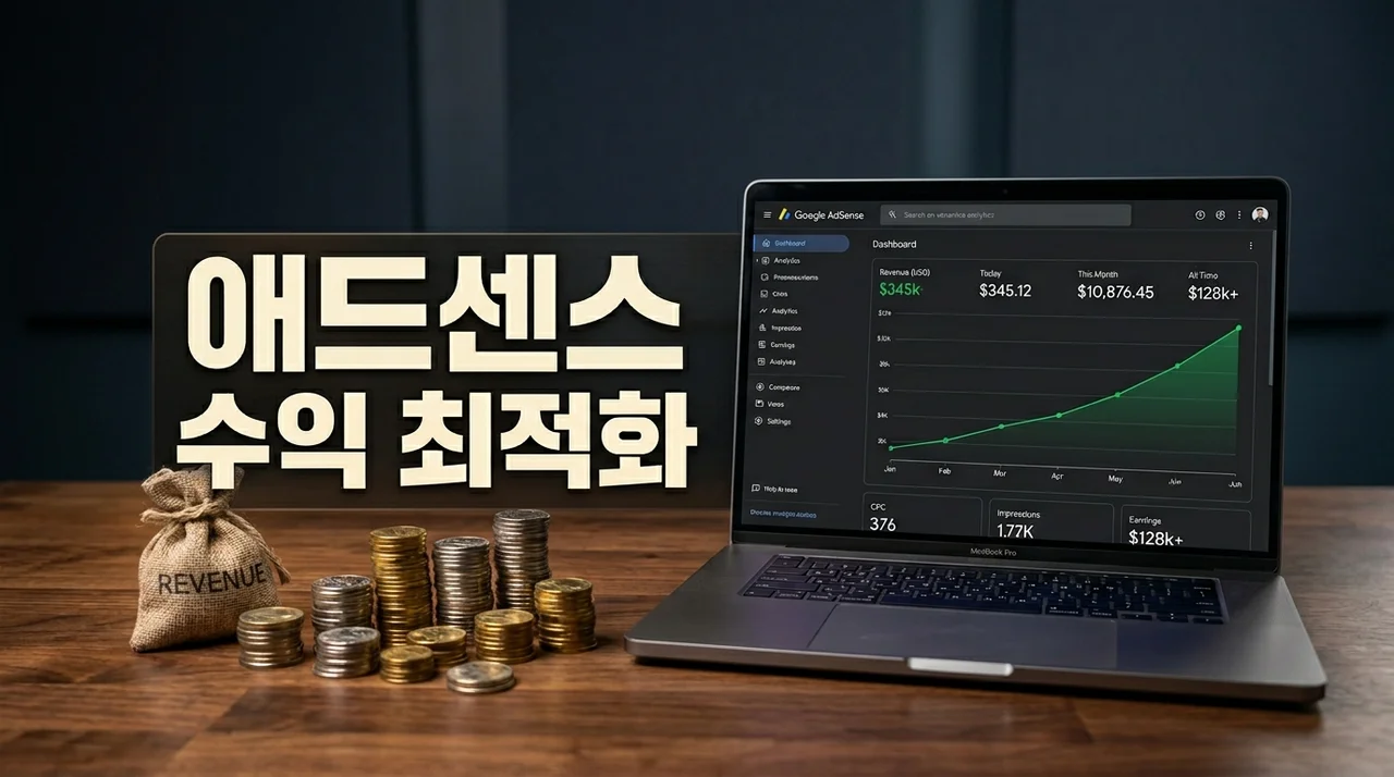 Google 애드센스 수익 극대화: 블로그 돈 버는 핵심 전략 7가지