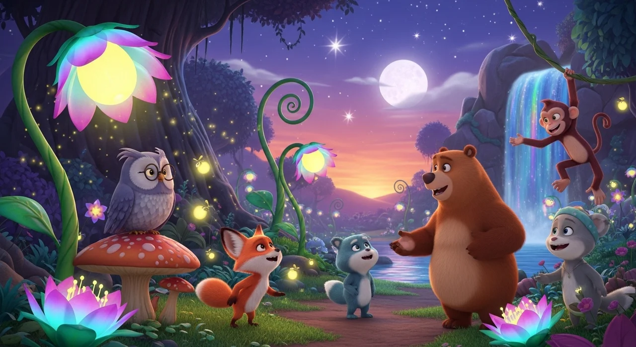 아이들과 함께 즐기는 환상의 애니메이션 세계