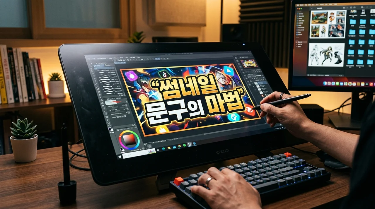 클릭을 부르는 썸네일 문구 작성 전략: 조회수와 매출을 높이는 비결