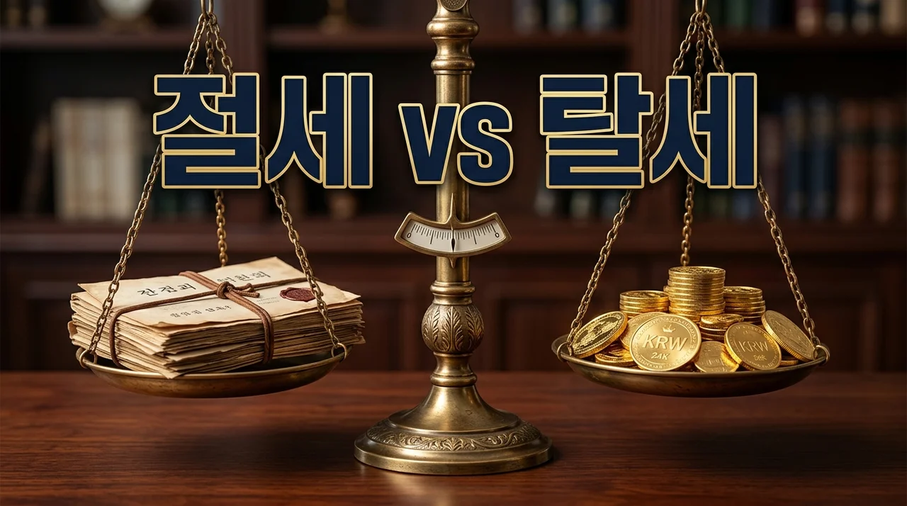 절세와 탈세 차이 모르면 세무조사 대상? 안전하게 세금 줄이는 법