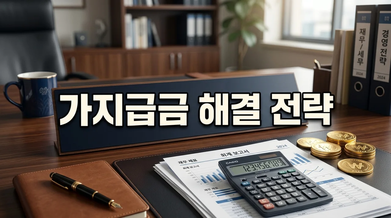 법인 대표 필독! 가지급금 절세 전략 및 방치 시 발생하는 위험 분석