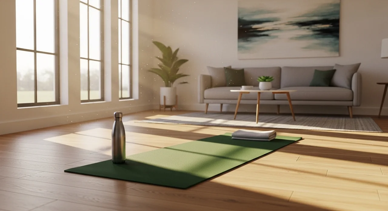 집에서 하는 운동 루틴 5가지! 층간소음 없는 홈트 가이드