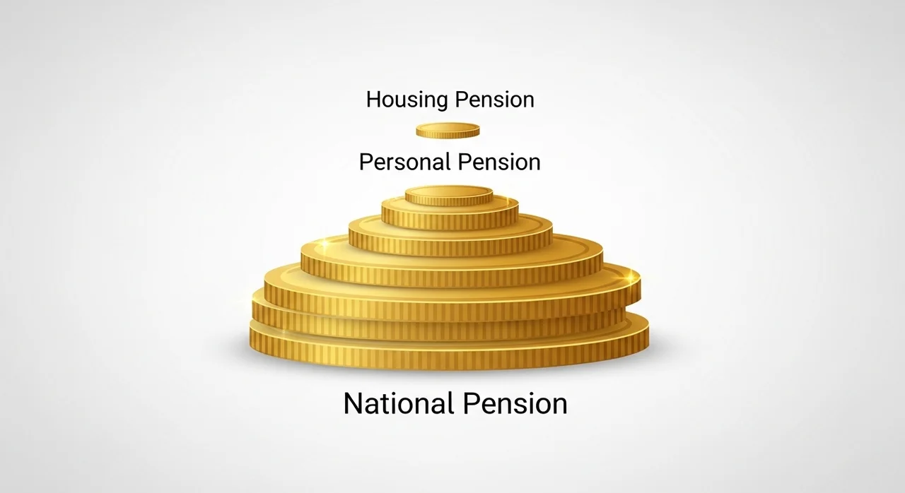 노후 자산의 3층 석탑: 연금 종류별 특징 비교