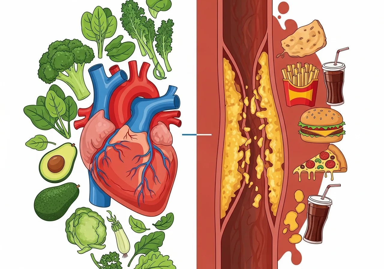 LDL 콜레스테롤 낮추는 '착한 음식' vs '나쁜 음식'