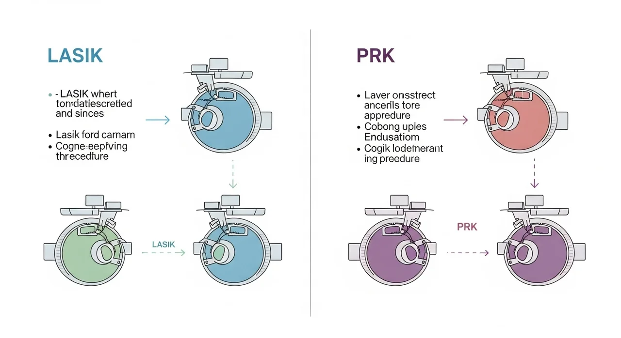 수술 방식에 따른 회복 기간 차이 비교