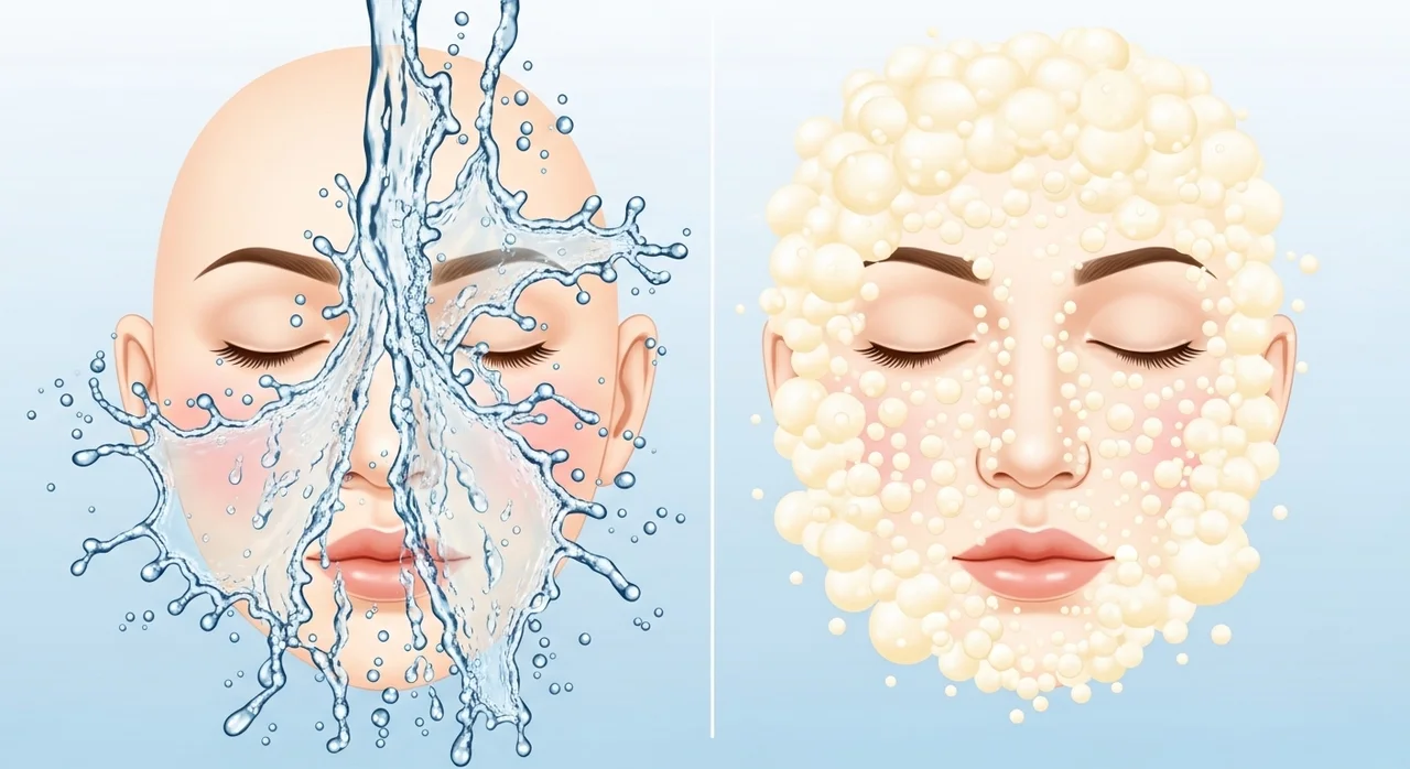 물세안 vs 폼클렌징, 무엇이 더 좋을까요?