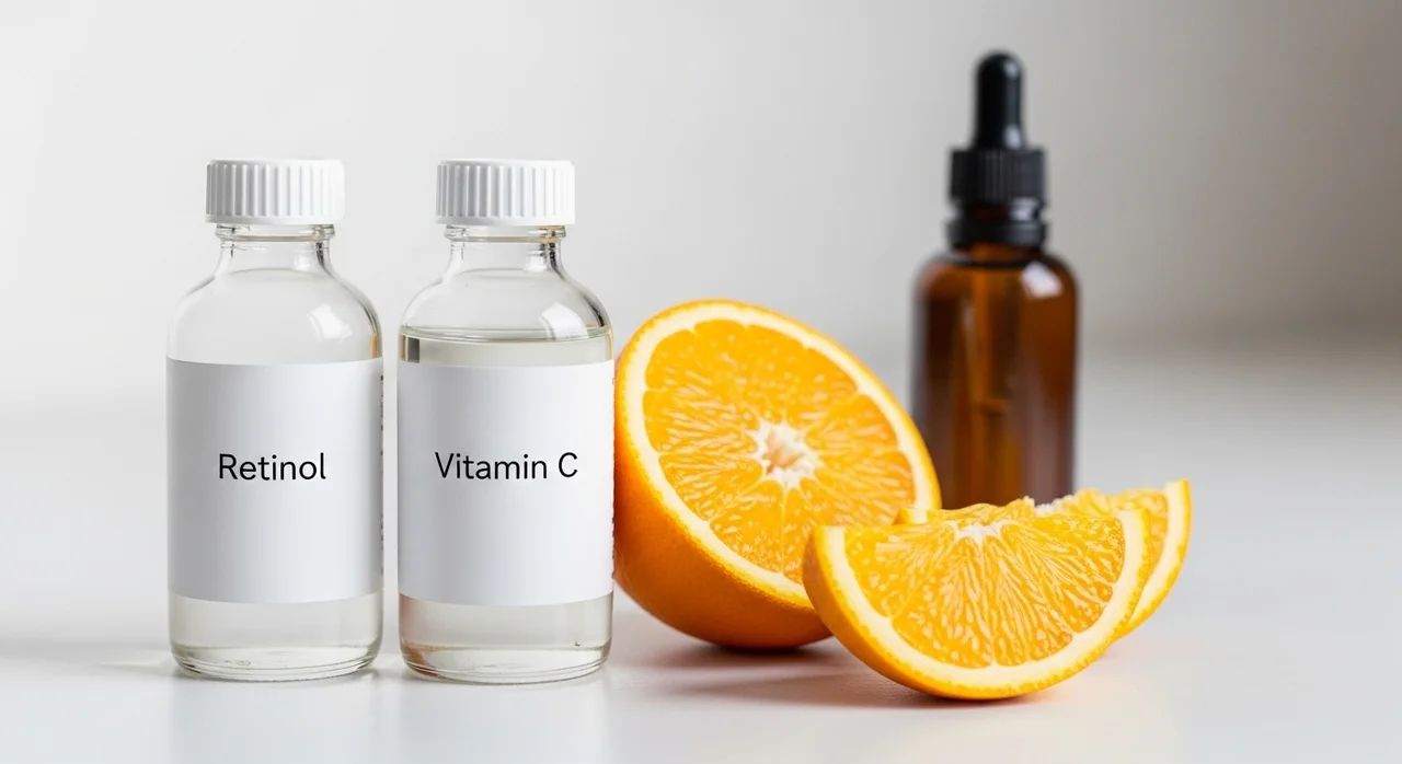 효과적인 안티에이징 성분 비교: 레티놀 vs 비타민 C