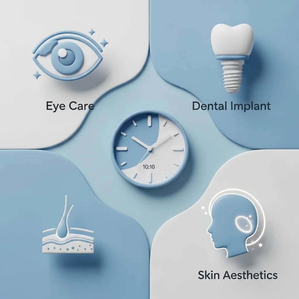 회복기간 얼마나 걸릴까 시술별 비교: 라식·임플란트·성형 완벽 가이드