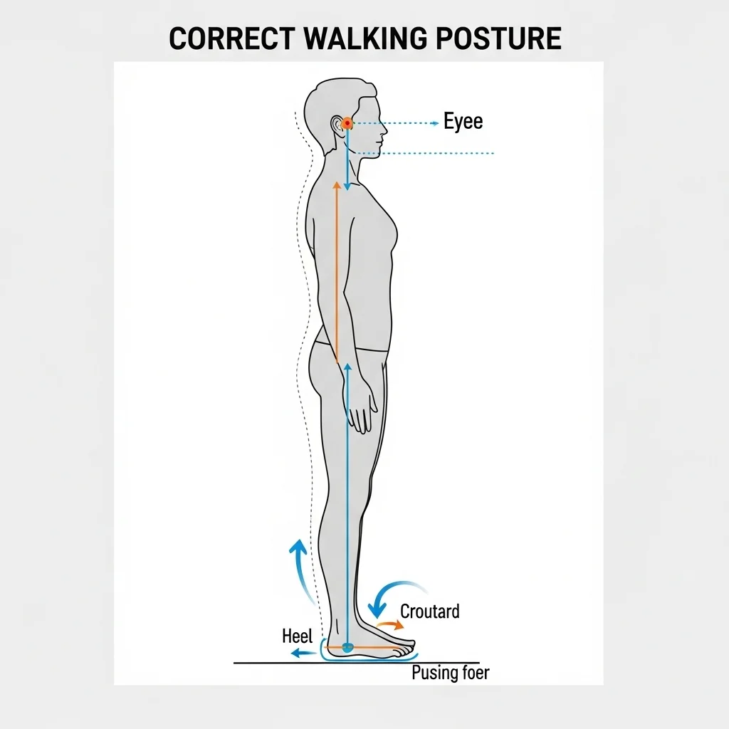 무릎 통증 줄이는 올바른 걷기 3단계 가이드