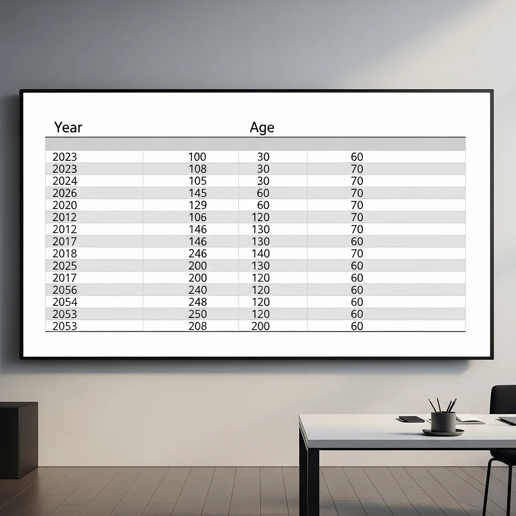출생연도별 국민연금 수령나이 및 지급 시기