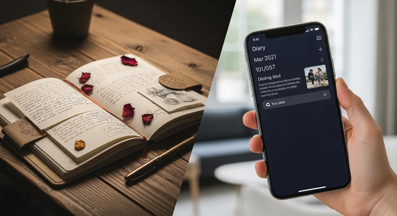 노트 vs 디지털 앱, 나에게 맞는 도구는?
