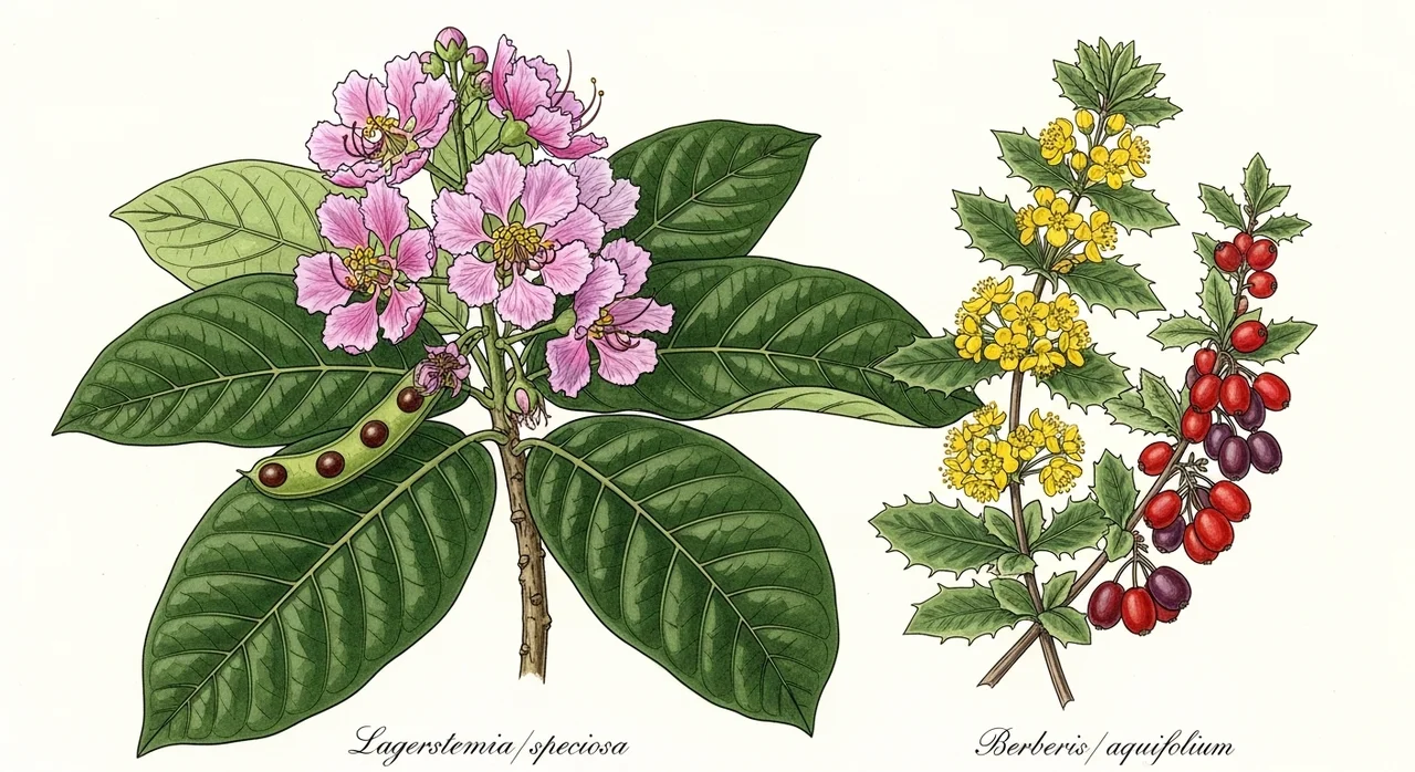 나에게 맞는 성분 찾기: 바나바잎 vs 바르베린