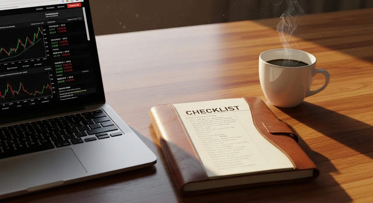 진입 전 마지막 체크리스트