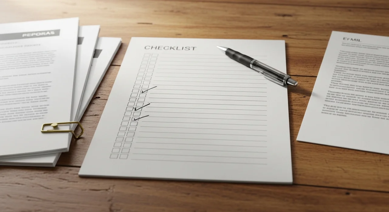 신청 전 필수 준비물 체크리스트