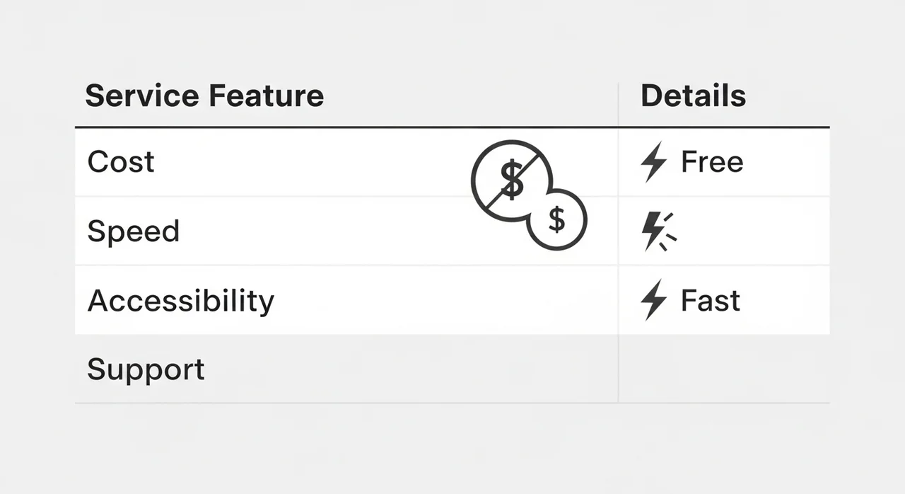 카카오톡 발급 서비스 주요 정보 요약