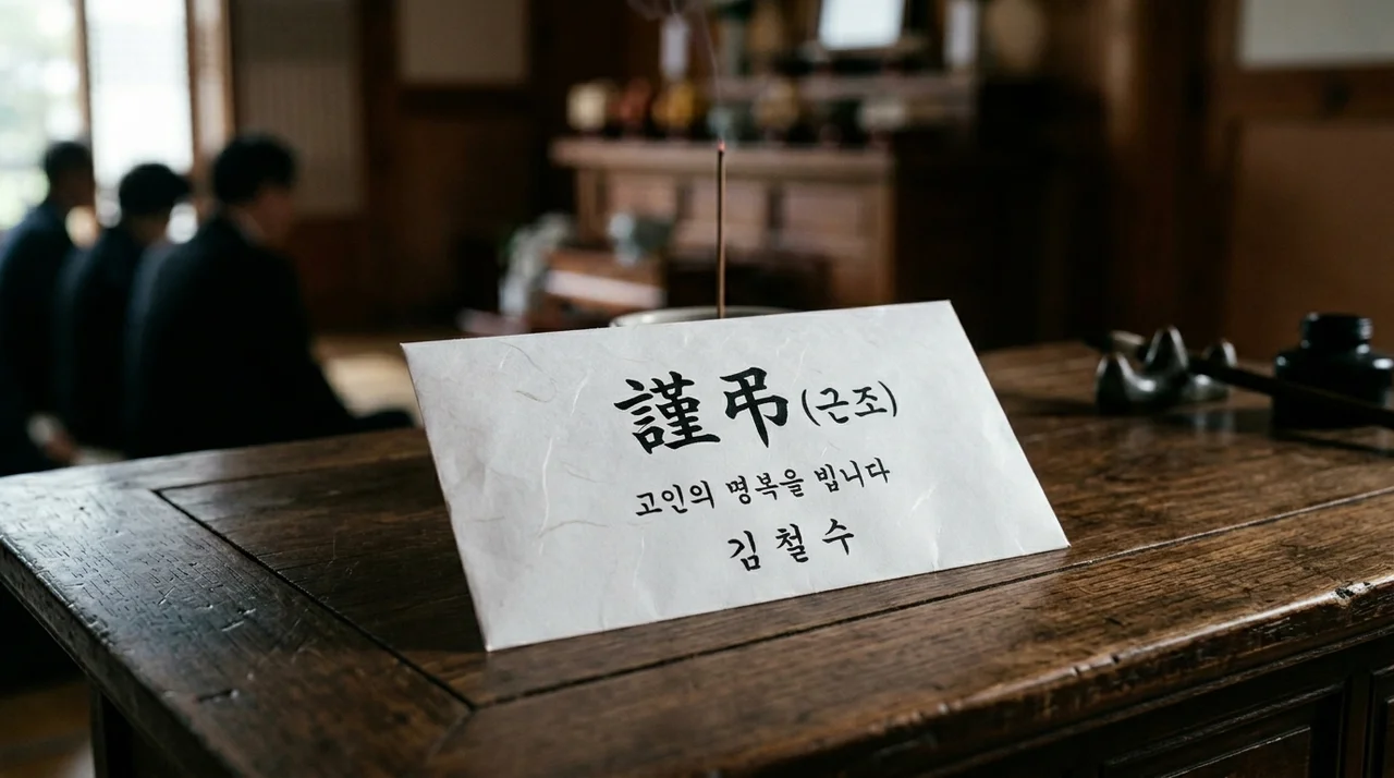 부의금 봉투 쓰는 방법 | 이름 위치부터 적정 금액까지 완벽 정리