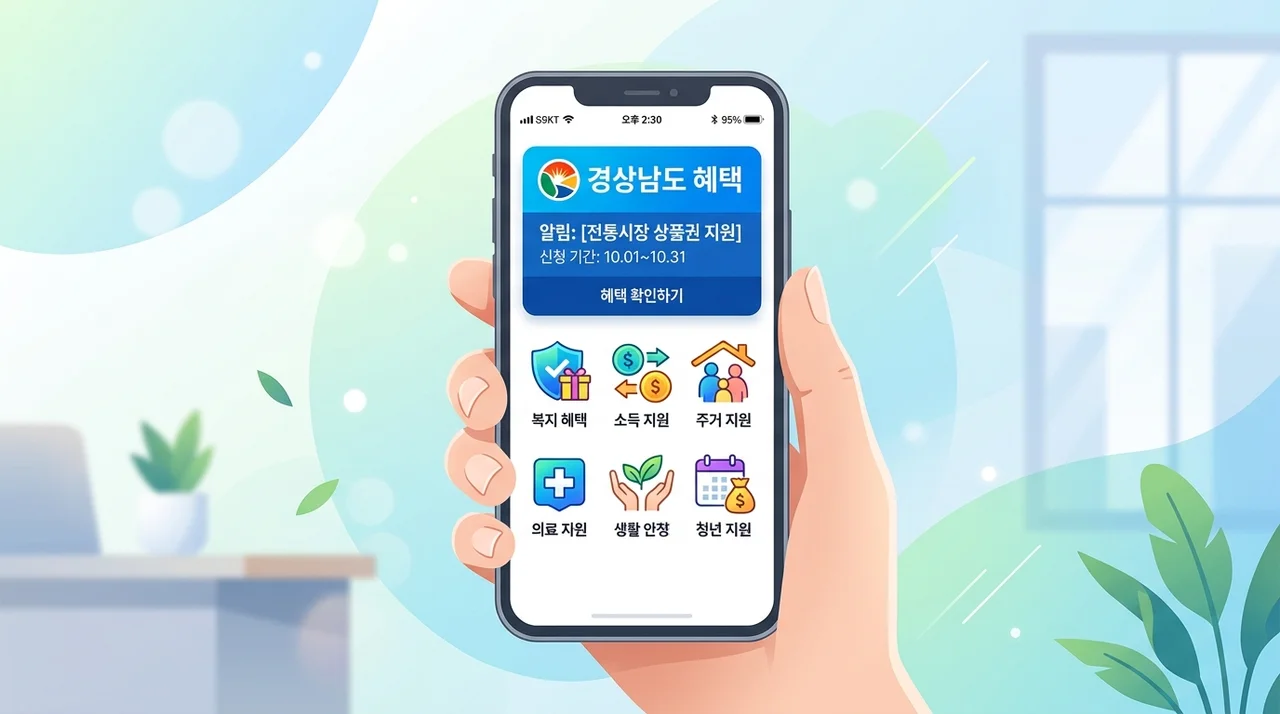 경상남도 생활지원금 신청 총정리 | 대상 방법 기간 10만원 혜택