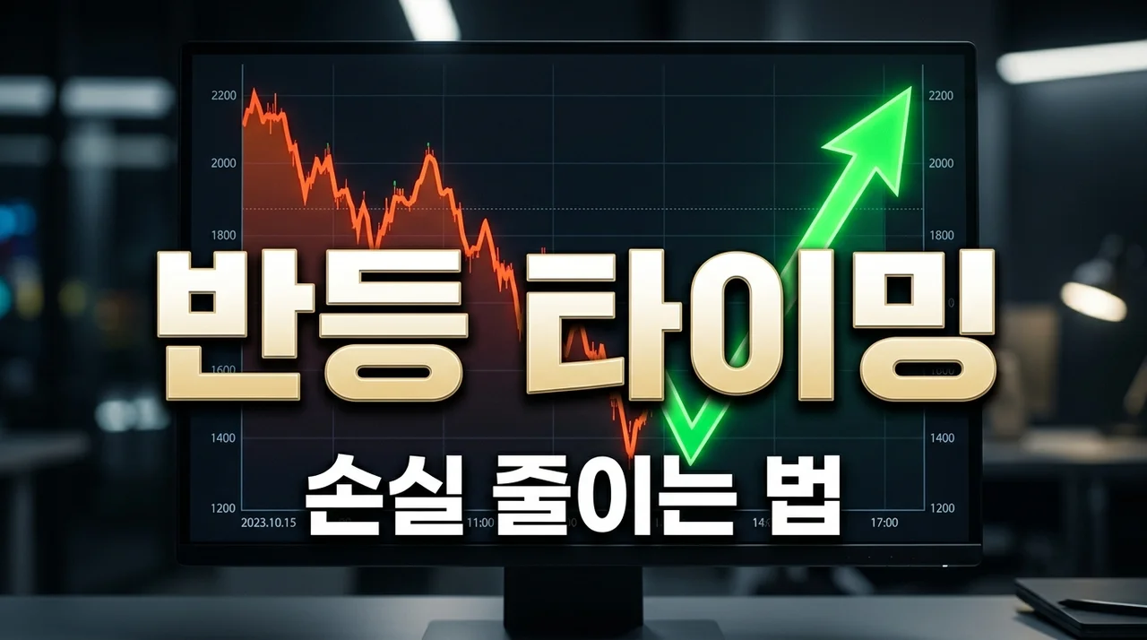 급락주 반등 타이밍 잡는 법, 손실 줄이는 핵심 지표 3가지
