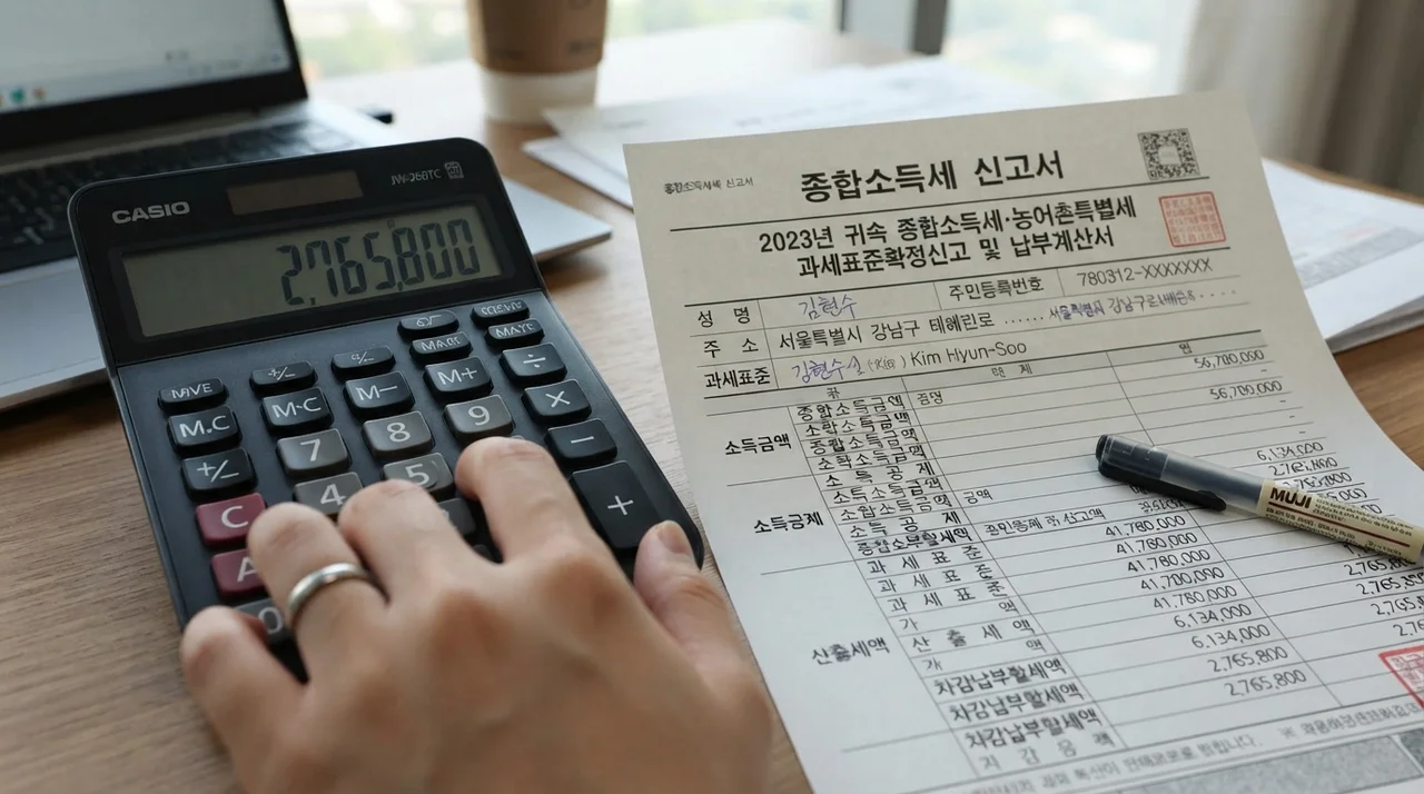 두 번째 고비: 소득에 비례하는 종합소득세