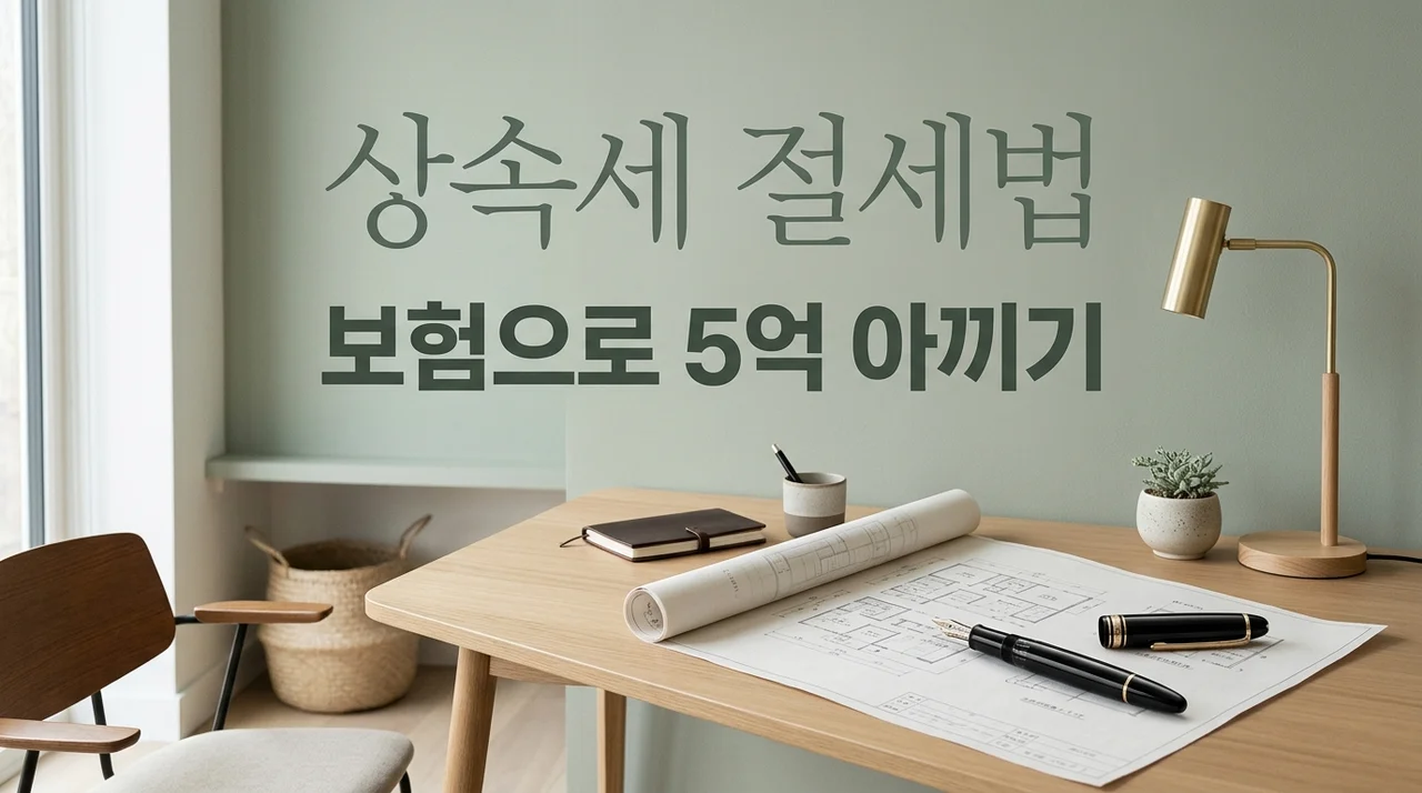 부동산 많은 고소득자 상속세 고민? 상속보험으로 5억 절약한 사례