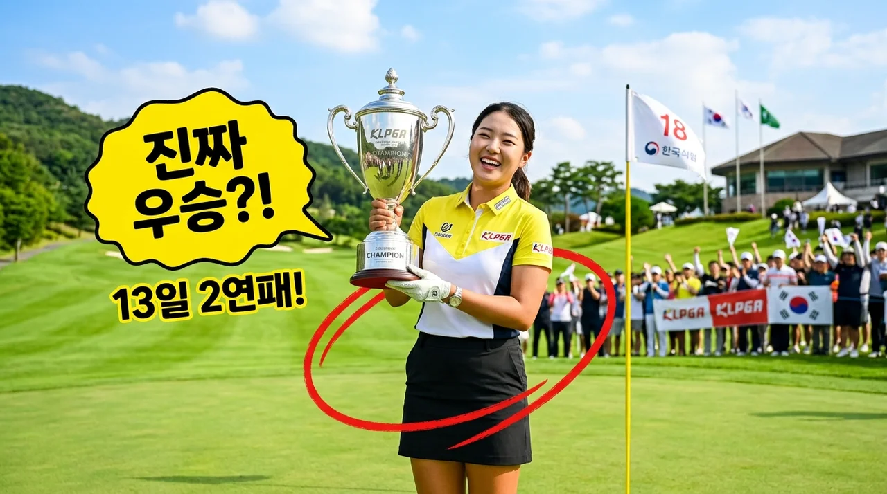 유해란 에비앙 챔피언십 우승! 13일 만에 메이저 2연패, 한국 여자골프 새 역사