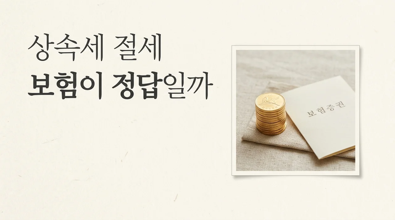 상속세 절세, 보험이 정답일까? 실패 없는 세금 시뮬레이션 전략