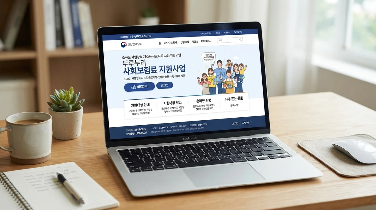 정부 지원금 100% 활용하기: 두루누리 사회보험료 지원