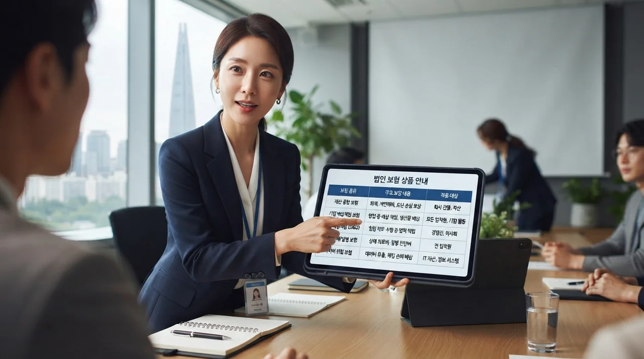 주요 법인 보험 종류와 갱신 주기 요약