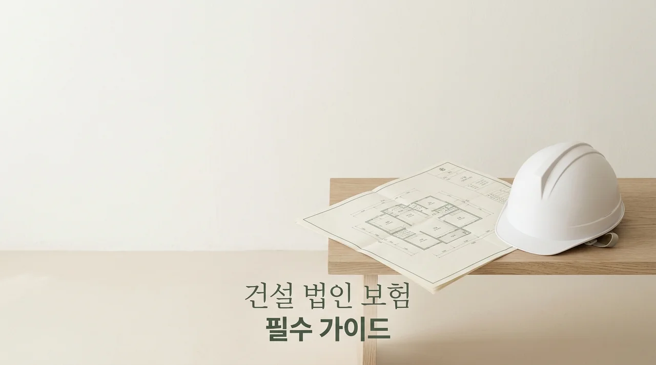 건설업 법인 필수 보험 종류 총정리! 업종별 의무 가입 가이드