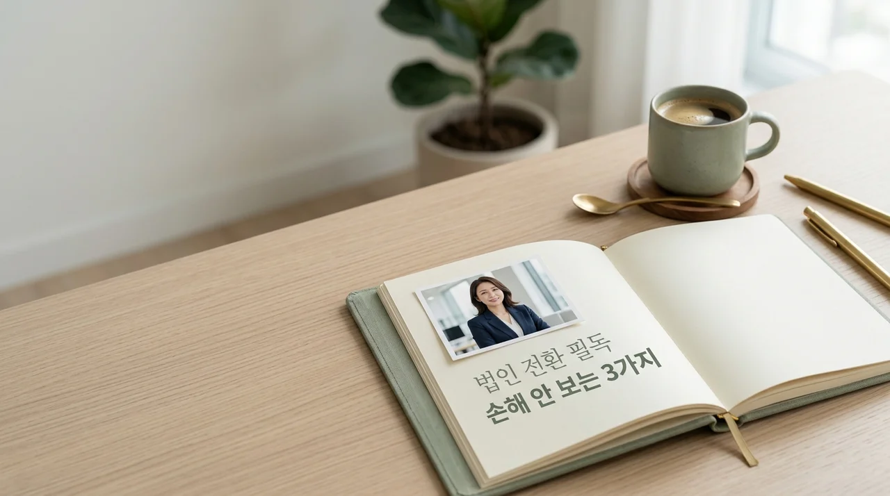 법인 전환 전 반드시 확인할 3가지 | 손실 보지 않는 체크리스트