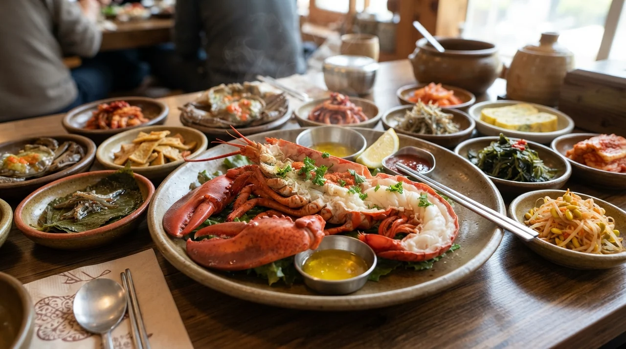 도대체 어떤 메뉴가 나오나요? 60첩 반상 리스트