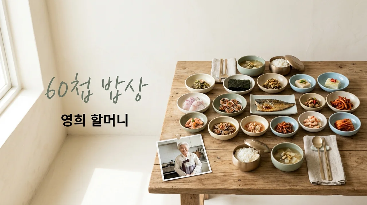영희할머니의60첩밥상 인천 연안부두 맛집 생생정보 가격 주차 총정리