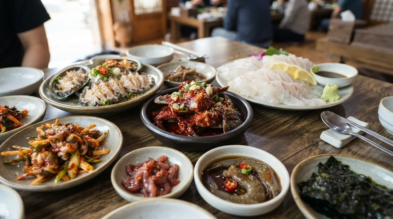 60가지 반찬에는 어떤 메뉴들이 포함되어 있나요?