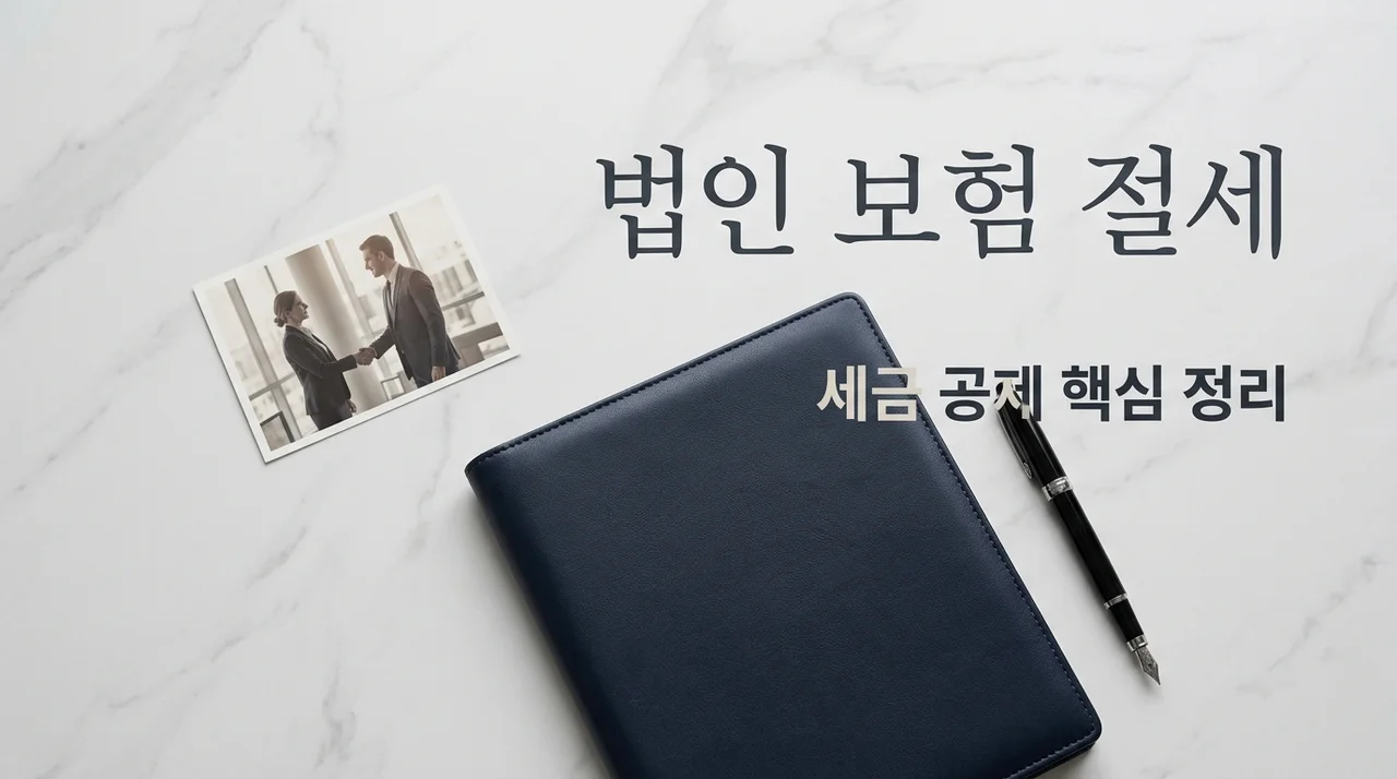 법인 보험료 세금공제 총정리! 비용 처리와 절세 포인트 5가지