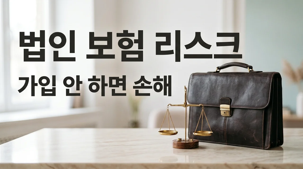 법인 배상책임보험 가입 안 했을 때 리스크 5가지와 예상 손해액