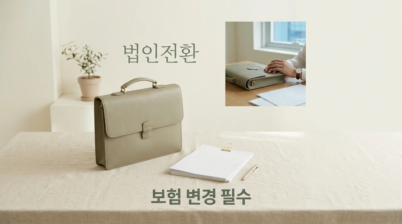 법인 전환 보험 변경 사항 가이드: 개인사업자에서 법인 전환 시 필수 체크