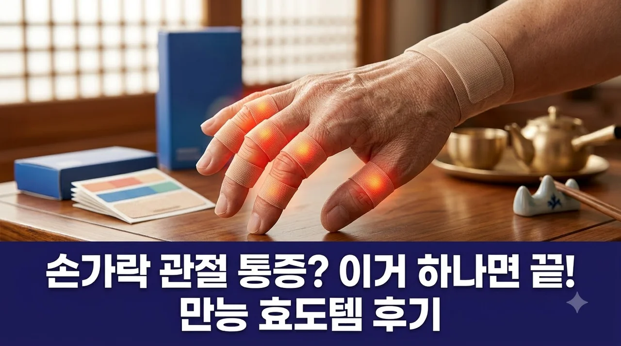 헤임타 프로패치, 손가락 관절 통증? 이거 하나면 끝! 만능 효도템 후기