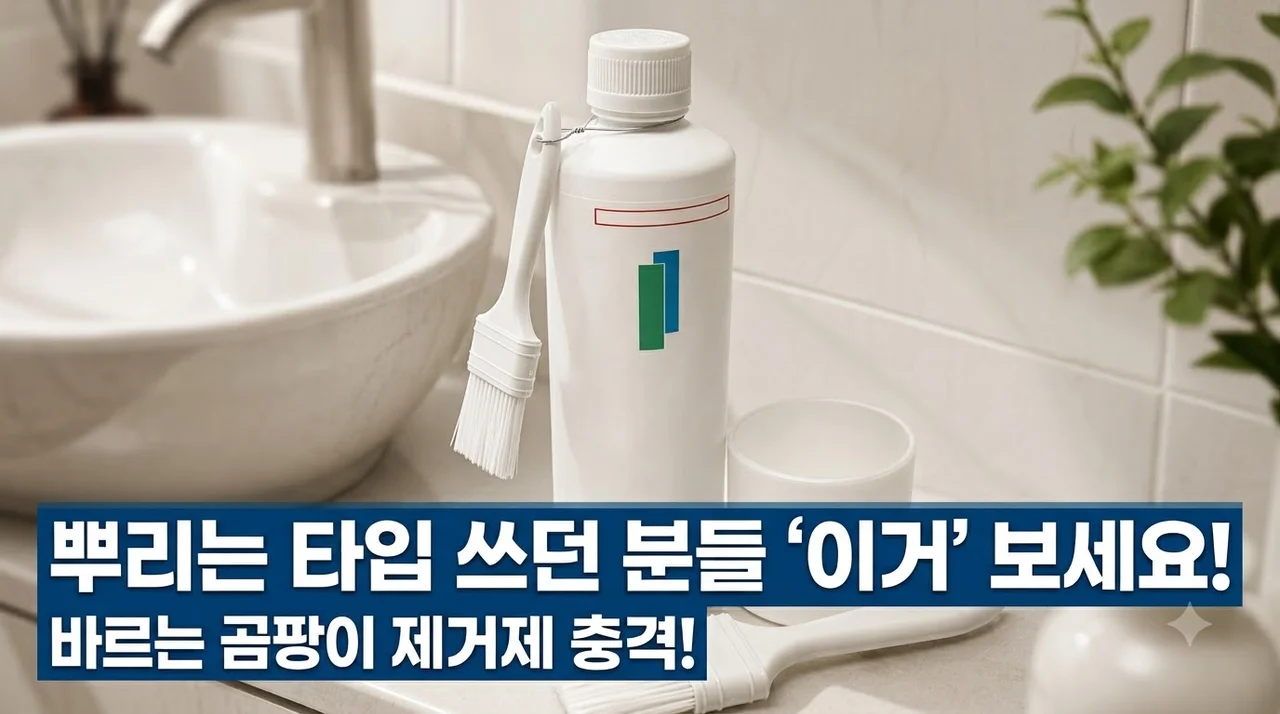 충격! 청정세상 바르는 곰팡이제거제, 뿌리는 타입 쓰던 분들 '이거' 보세요!