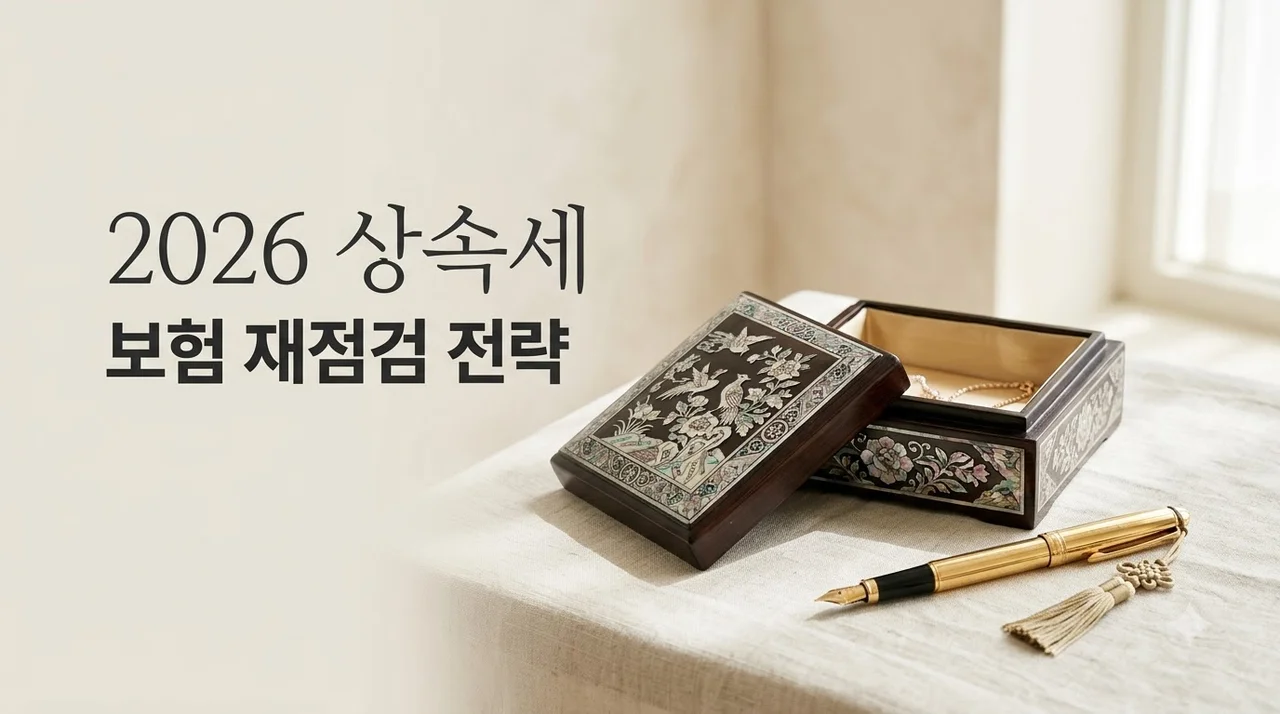 2026년 상속세 개편 대비 보험 재점검 포인트: 절세 혜택 극대화 전략